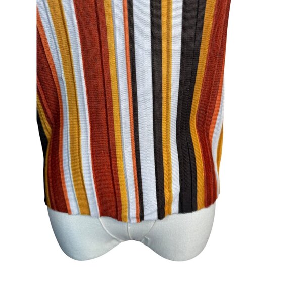 2/$30 ZARA Striped Small Sleeveless Knit Top Multicolor - Picture 6 of 12